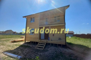 Строительство каркасного дома в СНТ Кубасово Ступинского района Московской области