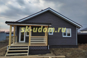 Строительство каркасного дома в д. Курганье Домодедовского городского округа Московской области