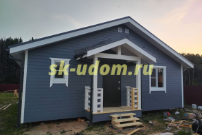Строительство каркасного дома в д. Курганье Домодедовского городского округа Московской области