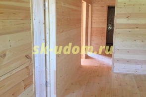 Строительство каркасного дома в д. Ляхово Ступинского района Московской области