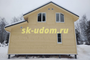 Строительство каркасного дома в с. Ликино Судогодского района Владимирской области