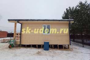 Строительство каркасного дома в СНТ Любава Заокского района Тульской области