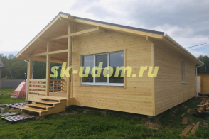 Строительство каркасного дома в СНТ Награда Красногорского района Московской области