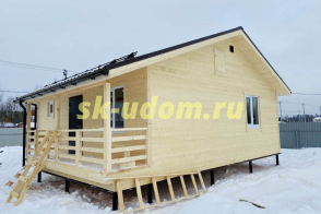 Строительство каркасного дома в д. Назимиха Щёлковского района Московской области
