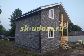 Строительство каркасного дома в с. Небылое Юрьев-Польского района Владимирской области