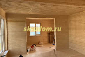 Строительство каркасного дома в деревне Новочеркасское Воскресенского района Московской области