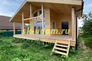Строительство каркасного дома в д. Новогорбово Рузского района Московской области