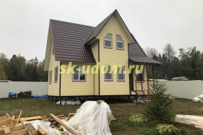 Строительство каркасного дома в Пушкинском районе Московской области