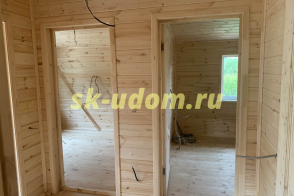 Строительство каркасного дома в д. Павловское Венёвского района Тульской области
