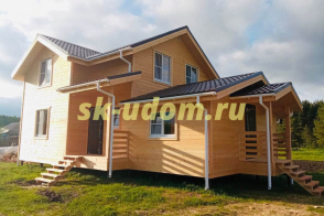 Строительство каркасного дома в д. Перебор Собинского района Владимирской области