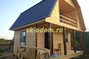 Строительство каркасного дома в д. Петряево Навашинского района Нижегородское области