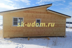Строительство каркасного дома в п. Прибрежный парк Коломенского района Московской области