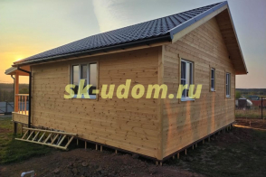 Строительство каркасного дома в КП Прибрежный Парк Коломенского района Московской области