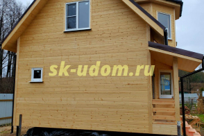 Строительство каркасного дома в СНТ Родник-2 Каширского района Московской области