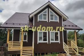 Строительство каркасного дома в п. Садовый Суздальского района Владимирской области