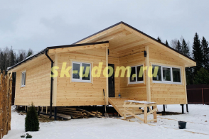 Строительство каркасного дома для постоянного проживания в деревне Серп и Молот Кольчугинского района Владимирской области