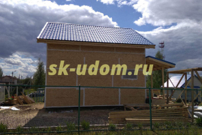 Строительство каркасного дома в городе Серпухов Московской области