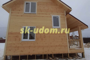 Строительство каркасного дома в г. Щёлково Московской области