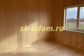 Строительство каркасного дома на две семьи в деревне Скрылья Серпуховского района Московской области