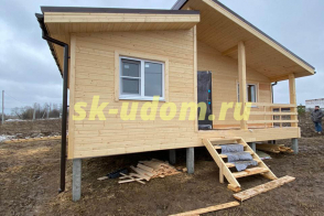 Строительство каркасного дома в с. Сновицы Суздальского района Владимирской области