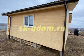 Строительство каркасного дома в с. Сновицы Суздальского района Владимирской области