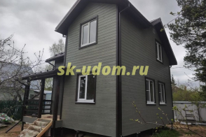 Строительство каркасного дома в СНТ Сокол-3 Истринского района Московской области