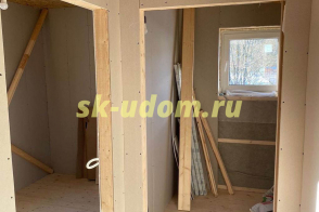 Строительство каркасного дома в г. Солнечногорск Московской области