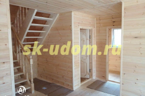 Строительство каркасного дома для постоянного проживания в деревне Стулово Ногинского района Московской области