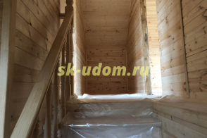 Строительство каркасного дома для постоянного проживания в посёлке Свердловский Щелковского района