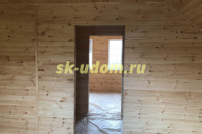 Строительство каркасного дома для постоянного проживания в посёлке Свердловский Щелковского района