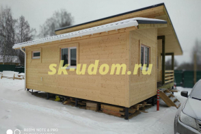 Строительство каркасного дома в д. Трубино Щёлковского района Московской области