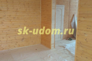 Строительство каркасного дома в ДНП Улыбка-1 Заокского района Тульской области 