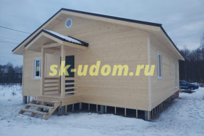 Строительство каркасного дома в д. Уварово Владимирской области