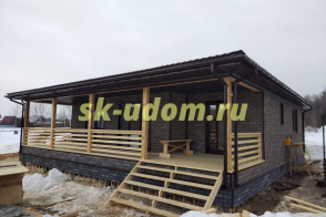 Строительство каркасного дома в д. Васильевка Собинского района Владимирской области