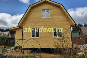 Строительство каркасного дома в СНТ «Лесной поселок» Одинцовского городского округа Московской области